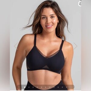 HoneyLove Crossover Bra in Runway black size 3x